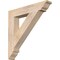 Ekena Millwork Traditional Traditional Smooth Bracket, Douglas Fir, 3 1/2"W x 22"D x 22"H BKT04X22X22TRA01SDF - alternate 1